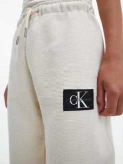 Calvin Klein Pantalon De Jogging Texturé -Pas Cher Calvin Klein Magasin IB0IB01505 ACJ alternate3