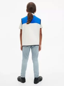 Calvin Klein Veste Sans Manches Zippée En Polaire Color-block 9 Calvin Klein Veste Sans Manches Zippée En Polaire Color-block -Pas Cher Calvin Klein Magasin IB0IB01515 ACJ alternate2