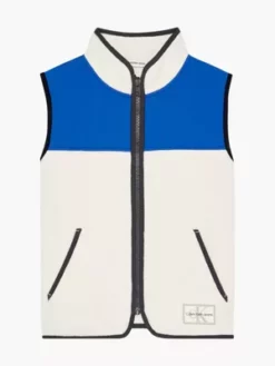 Calvin Klein Veste Sans Manches Zippée En Polaire Color-block 11 Calvin Klein Veste Sans Manches Zippée En Polaire Color-block -Pas Cher Calvin Klein Magasin IB0IB01515 ACJ alternate4