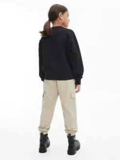 Calvin Klein Sweat-shirt Avec Logo -Pas Cher Calvin Klein Magasin IB0IB01522 BEH alternate2