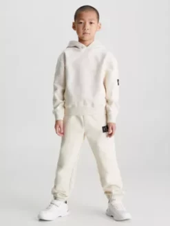 Calvin Klein Sweat à Capuche Texturé -Pas Cher Calvin Klein Magasin IB0IB01527 ACJ alternate3