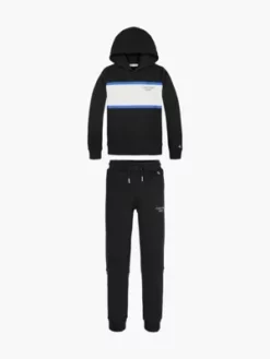 Calvin Klein Ensemble Survêtement Color-block à Capuche -Pas Cher Calvin Klein Magasin IB0IB01559 BEH alternate4