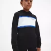 Calvin Klein Ensemble Survêtement Color-block à Capuche -Pas Cher Calvin Klein Magasin IB0IB01559 BEH main