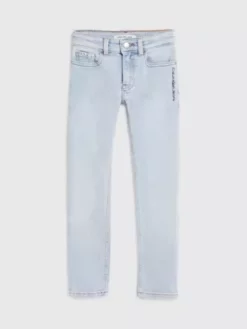 Calvin Klein Jean Slim Mid Rise 11 Calvin Klein Jean Slim Mid Rise -Pas Cher Calvin Klein Magasin IB0IB01583 1AA alternate4