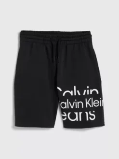Calvin Klein Short De Jogging Avec Logo -Pas Cher Calvin Klein Magasin IB0IB01607 BEH alternate4
