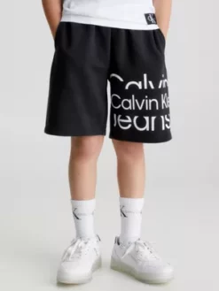 Calvin Klein Short De Jogging Avec Logo