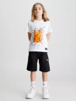 Calvin Klein Short Cargo -Pas Cher Calvin Klein Magasin IB0IB01608 BEH alternate3