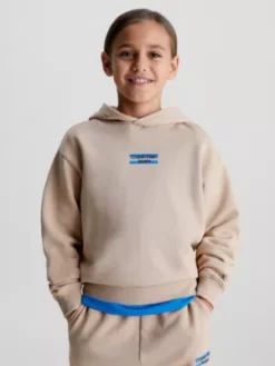 Calvin Klein Sweat-shirt à Capuche En Coton Bio Avec Logo