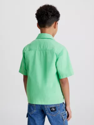 Calvin Klein Surchemise Relaxed En Popeline 4 Calvin Klein Surchemise Relaxed En Popeline – Image 2