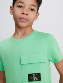 Calvin Klein T-shirt Avec Poche à Rabat -Pas Cher Calvin Klein Magasin IB0IB01642 L1C alternate2