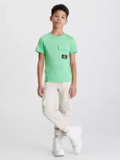 Calvin Klein T-shirt Avec Poche à Rabat -Pas Cher Calvin Klein Magasin IB0IB01642 L1C alternate3