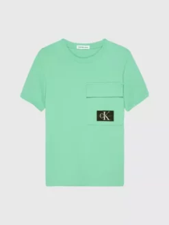 Calvin Klein T-shirt Avec Poche à Rabat -Pas Cher Calvin Klein Magasin IB0IB01642 L1C alternate4