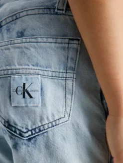 Calvin Klein Short Relaxed En Denim Tie Dye -Pas Cher Calvin Klein Magasin IB0IB01666 1A4 alternate2