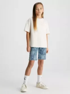 Calvin Klein Short Relaxed En Denim Tie Dye -Pas Cher Calvin Klein Magasin IB0IB01666 1A4 alternate3