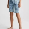 Calvin Klein Short Relaxed En Denim Tie Dye 2 Calvin Klein Short Relaxed En Denim Tie Dye -Pas Cher Calvin Klein Magasin IB0IB01666 1A4 main