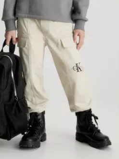 Calvin Klein Pantalon Cargo En Satin