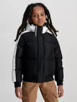 Calvin Klein Doudoune Boxy Color-block