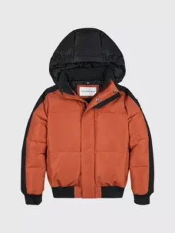 Calvin Klein Doudoune Boxy Color-block 11 Calvin Klein Doudoune Boxy Color-block -Pas Cher Calvin Klein Magasin IB0IB01722 GAN alternate4