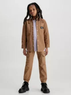 Calvin Klein Surchemise En Toile De Denim -Pas Cher Calvin Klein Magasin IB0IB01735 1CD alternate3