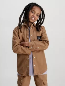 Calvin Klein Surchemise En Toile De Denim