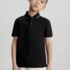 Calvin Klein Polo En Piqué Avec Logo 1 Calvin Klein Polo En Piqué Avec Logo -Pas Cher Calvin Klein Magasin IB0IB01742 BEH main
