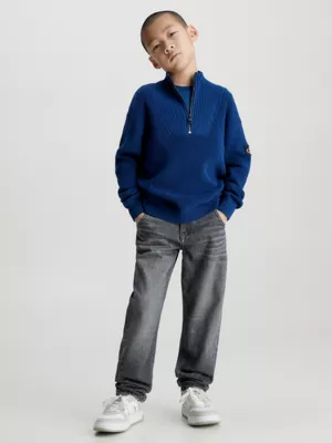 Calvin Klein Pull Relaxed Avec Demi-fermeture éclair 6 Calvin Klein Pull Relaxed Avec Demi-fermeture éclair – Image 4