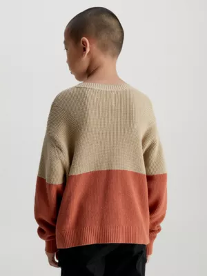 Calvin Klein Pull Relaxed Color-block 4 Calvin Klein Pull Relaxed Color-block – Image 2