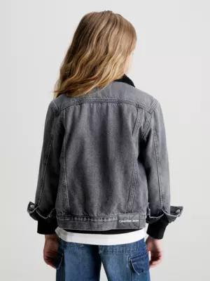 Calvin Klein Veste En Jean à Col En Sherpa 4 Calvin Klein Veste En Jean à Col En Sherpa – Image 2