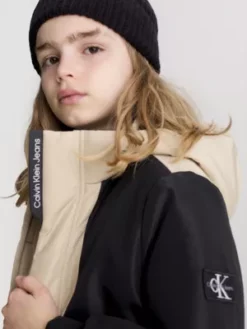 Calvin Klein Parka Color-block -Pas Cher Calvin Klein Magasin IB0IB01819 PED alternate2