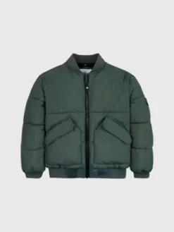 Calvin Klein Bomber Boxy Matelassé -Pas Cher Calvin Klein Magasin IB0IB01820 LLP alternate4