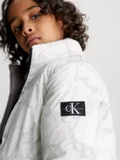 Calvin Klein Veste Oversize Réversible -Pas Cher Calvin Klein Magasin IB0IB01821 0KB alternate3