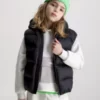 Calvin Klein Gilet En Jacquard Matelassé Avec Logo