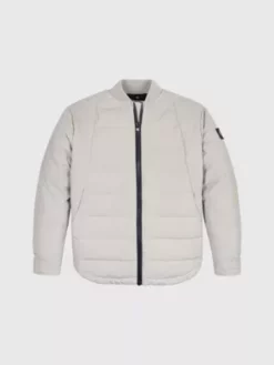 Calvin Klein Veste En Nylon Transitionnel Froissé -Pas Cher Calvin Klein Magasin IB0IB01824 PEE alternate4