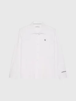 Calvin Klein Chemise à Col Boutonné 11 Calvin Klein Chemise à Col Boutonné -Pas Cher Calvin Klein Magasin IB0IB01826 YAF alternate4