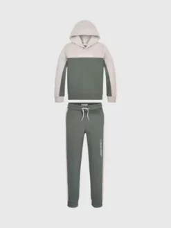 Calvin Klein Ensemble Pantalon De Jogging Et Sweat-shirt à Capuche Color-block 11 Calvin Klein Ensemble Pantalon De Jogging Et Sweat-shirt à Capuche Color-block -Pas Cher Calvin Klein Magasin IB0IB01849 LLP alternate4