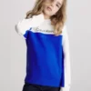 Calvin Klein Sweat-shirt Color-block Avec Logo 1 Calvin Klein Sweat-shirt Color-block Avec Logo -Pas Cher Calvin Klein Magasin IB0IB01866 C6X main