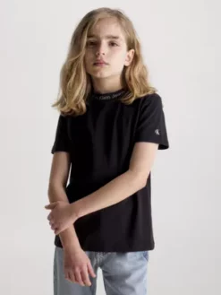 Calvin Klein Lot De 2 T-shirts Avec Logo -Pas Cher Calvin Klein Magasin IB0IB01887 0K8 alternate2