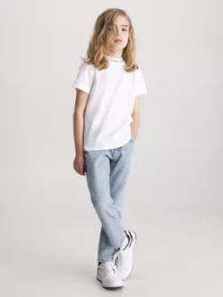 Calvin Klein Lot De 2 T-shirts Avec Logo -Pas Cher Calvin Klein Magasin IB0IB01887 0K8 alternate5