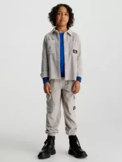 Calvin Klein Surchemise En Velours Côtelé -Pas Cher Calvin Klein Magasin IB0IB01900 PEE alternate3