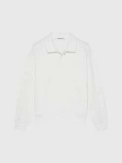 Calvin Klein Polo Relaxed à Manches Longues -Pas Cher Calvin Klein Magasin IB0IB01906 YBI alternate4