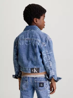 Calvin Klein Veste Relaxed En Jean Découpé Au Laser 4 Calvin Klein Veste Relaxed En Jean Découpé Au Laser – Image 2