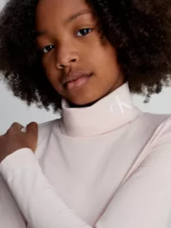 Calvin Klein Haut Slim à Col Roulé 9 Calvin Klein Haut Slim à Col Roulé -Pas Cher Calvin Klein Magasin IG0IG01164 TLT alternate2