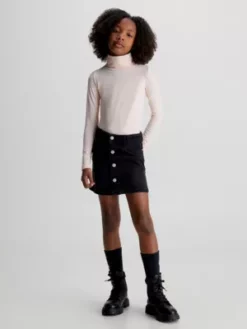 Calvin Klein Haut Slim à Col Roulé 10 Calvin Klein Haut Slim à Col Roulé -Pas Cher Calvin Klein Magasin IG0IG01164 TLT alternate3