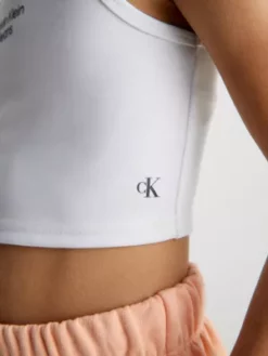 Calvin Klein Débardeur Slim En Milano -Pas Cher Calvin Klein Magasin IG0IG01467 YAF alternate2