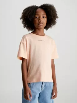 Calvin Klein T-shirt Boxy En Coton Bio