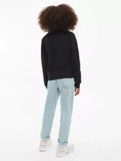 Calvin Klein Sweat-shirt Relaxed Avec Logo -Pas Cher Calvin Klein Magasin IG0IG01870 BEH alternate2