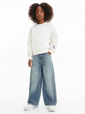 Calvin Klein Sweat-shirt Relaxed Color-block 4 Calvin Klein Sweat-shirt Relaxed Color-block – Image 2