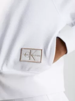 Calvin Klein Sweat-shirt à Capuche Zippé En Piqué 9 Calvin Klein Sweat-shirt à Capuche Zippé En Piqué -Pas Cher Calvin Klein Magasin IG0IG01927 YAF alternate2