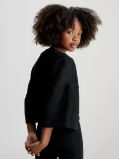 Calvin Klein Sweat-shirt à Manches Larges -Pas Cher Calvin Klein Magasin IG0IG01930 BEH alternate1