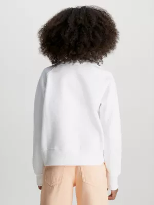 Calvin Klein Sweat-shirt En Coton Bio Avec Logo 4 Calvin Klein Sweat-shirt En Coton Bio Avec Logo – Image 2